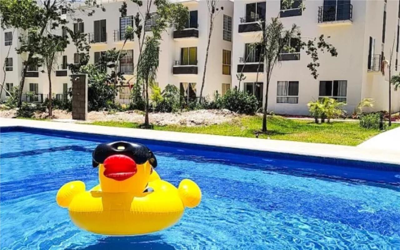 Caribe Turquesa, Departamento Completo, Playa Del Carmen Lägenhet Exteriör bild